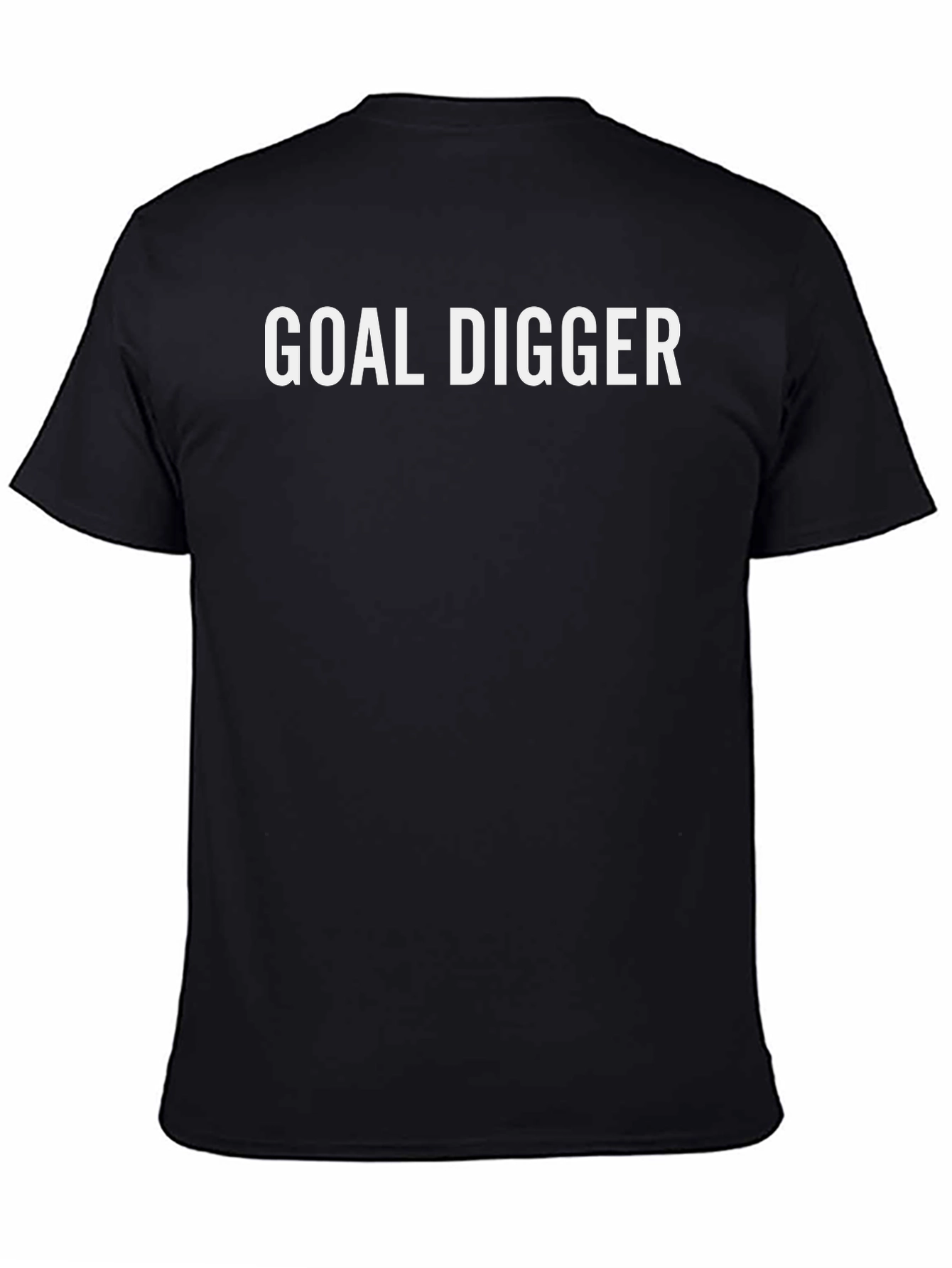 Goal Digger Graphic Tee - Black T-Shirt