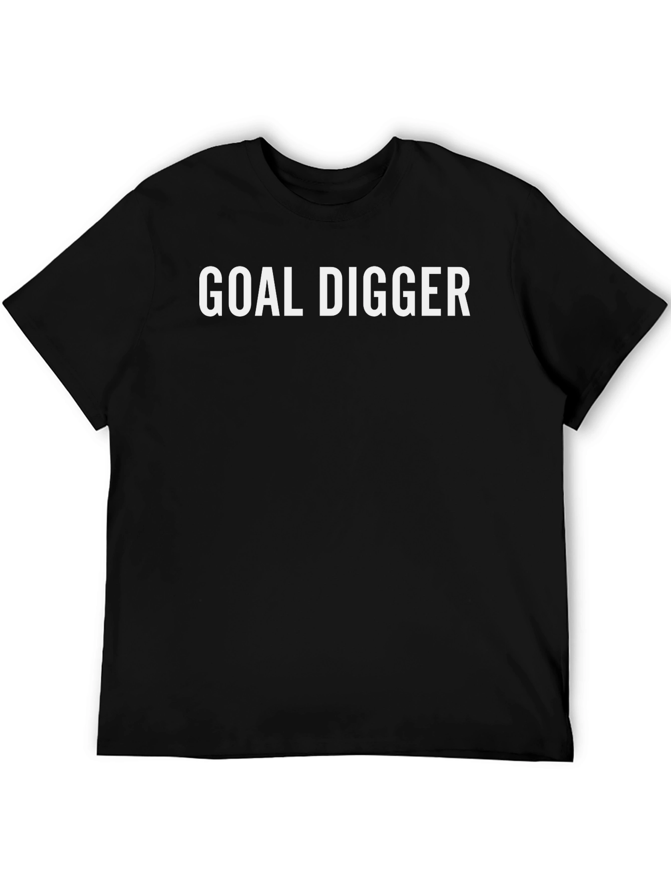 Goal Digger Graphic Tee - Black T-Shirt