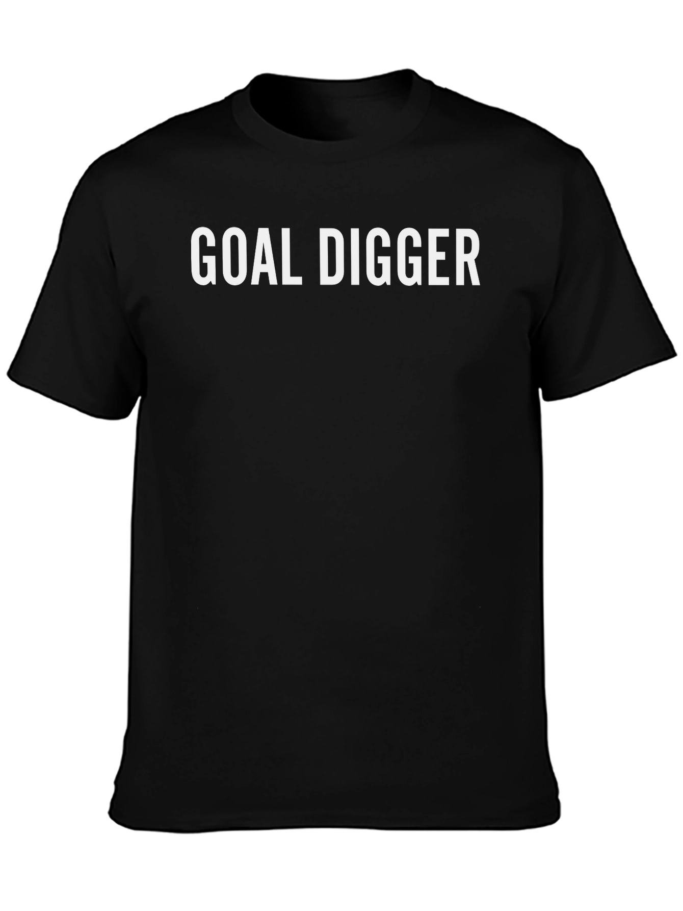Goal Digger Graphic Tee - Black T-Shirt