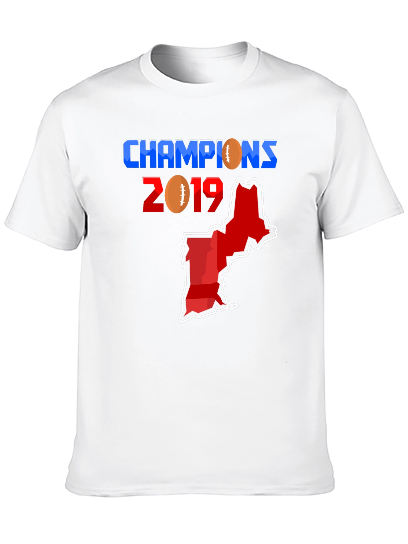 Champions 2019 Football T-Shirt