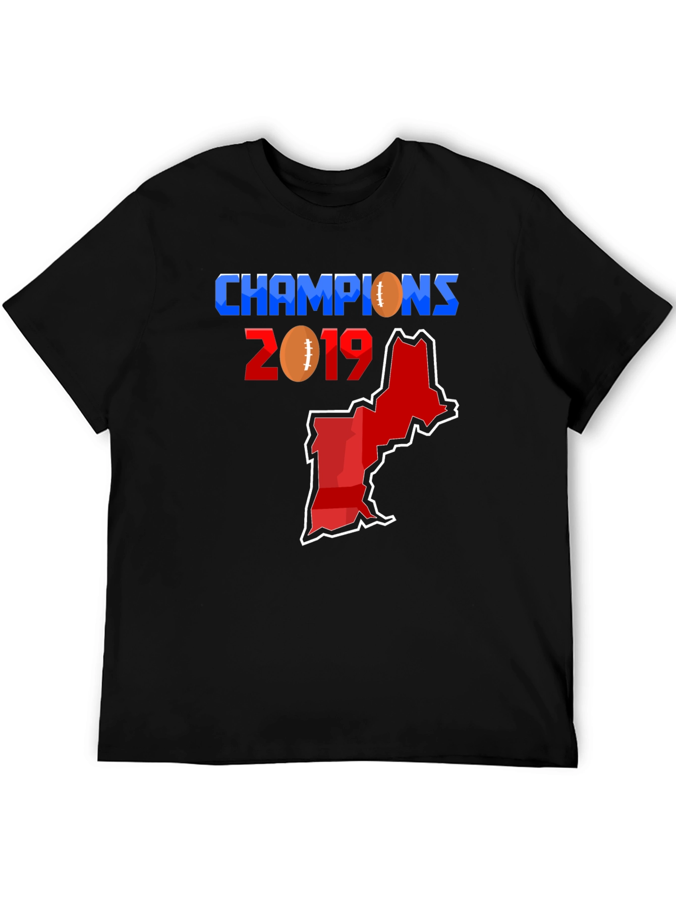 Champions 2019 Football T-Shirt