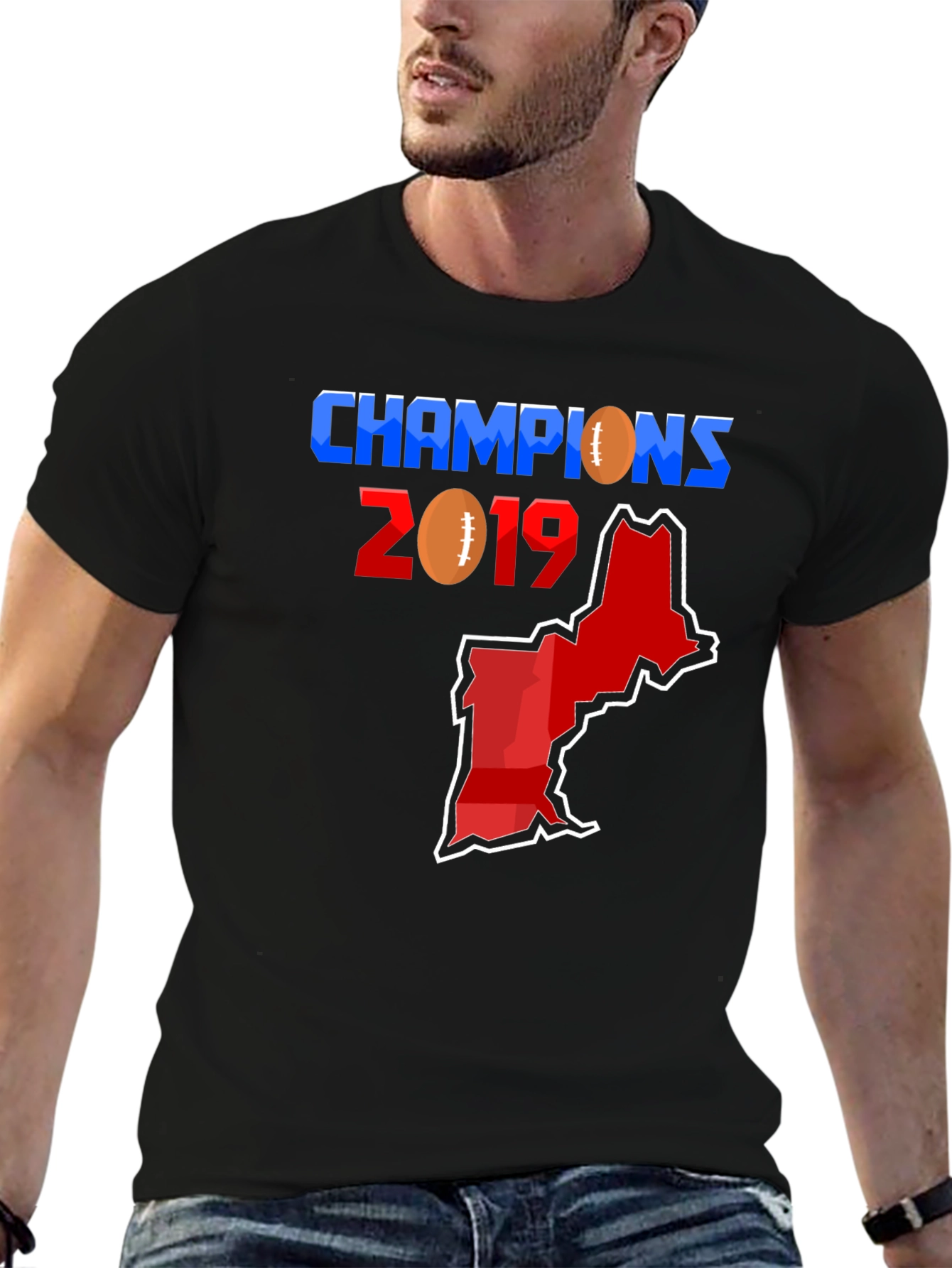 Champions 2019 Football T-Shirt