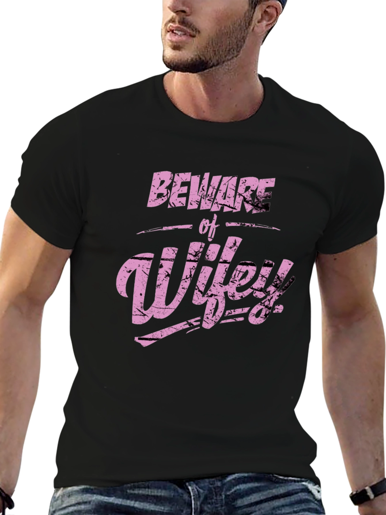 Beware of Wifey Graphic Tee - Fun Novelty Shirt