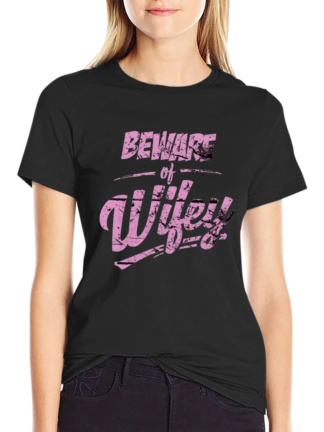 Beware of Wifey Graphic Tee - Fun Novelty Shirt