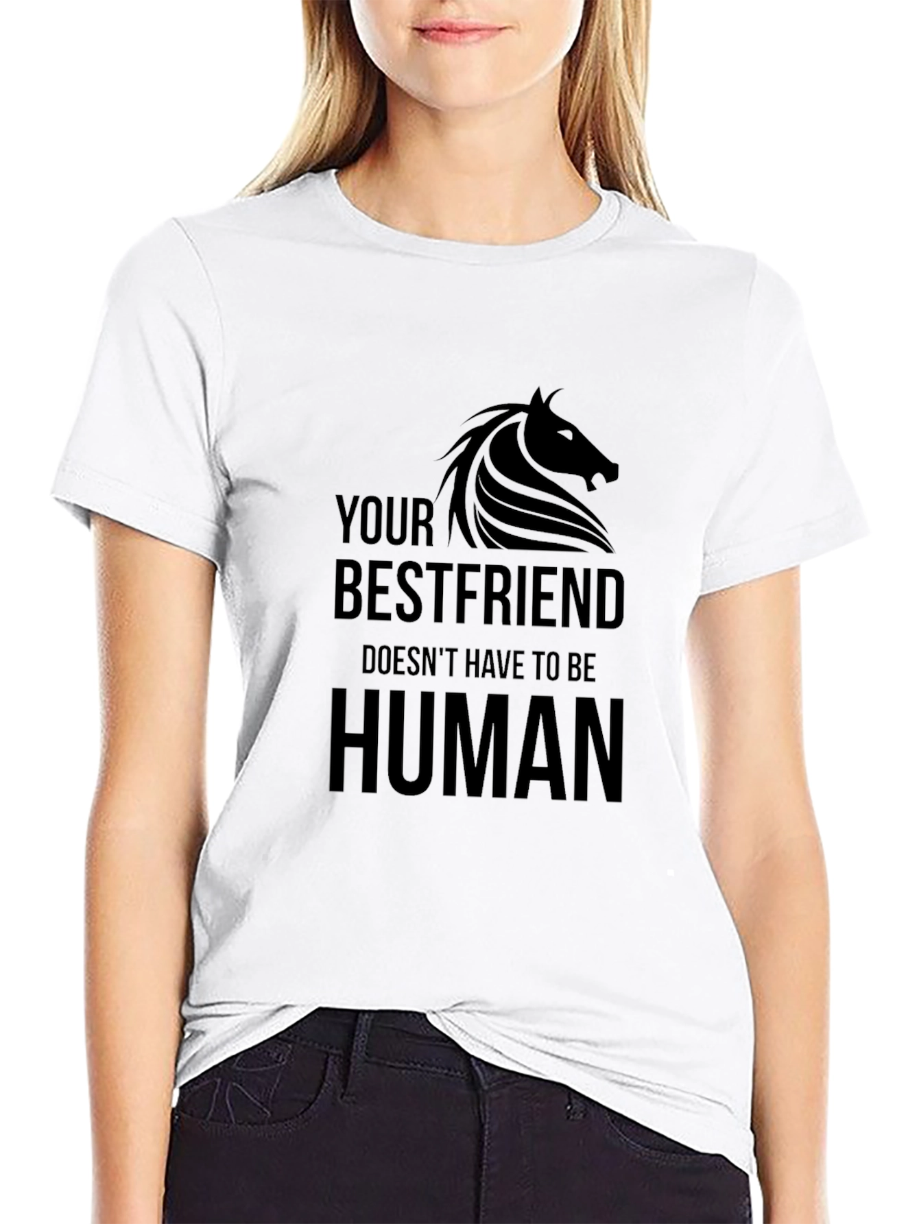 Horse Bestfriend T-Shirt - Animal Lover Tee
