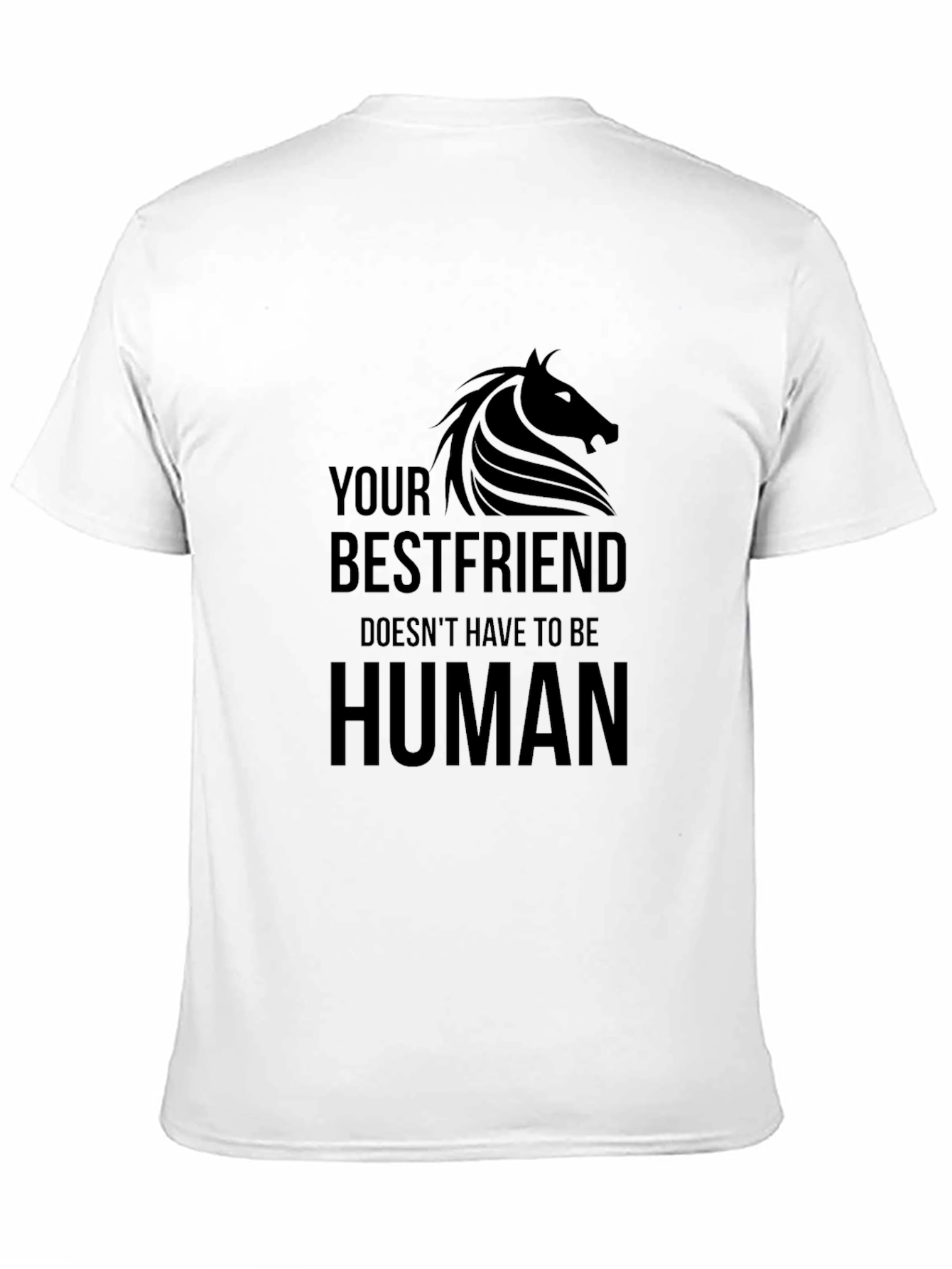 Horse Bestfriend T-Shirt - Animal Lover Tee