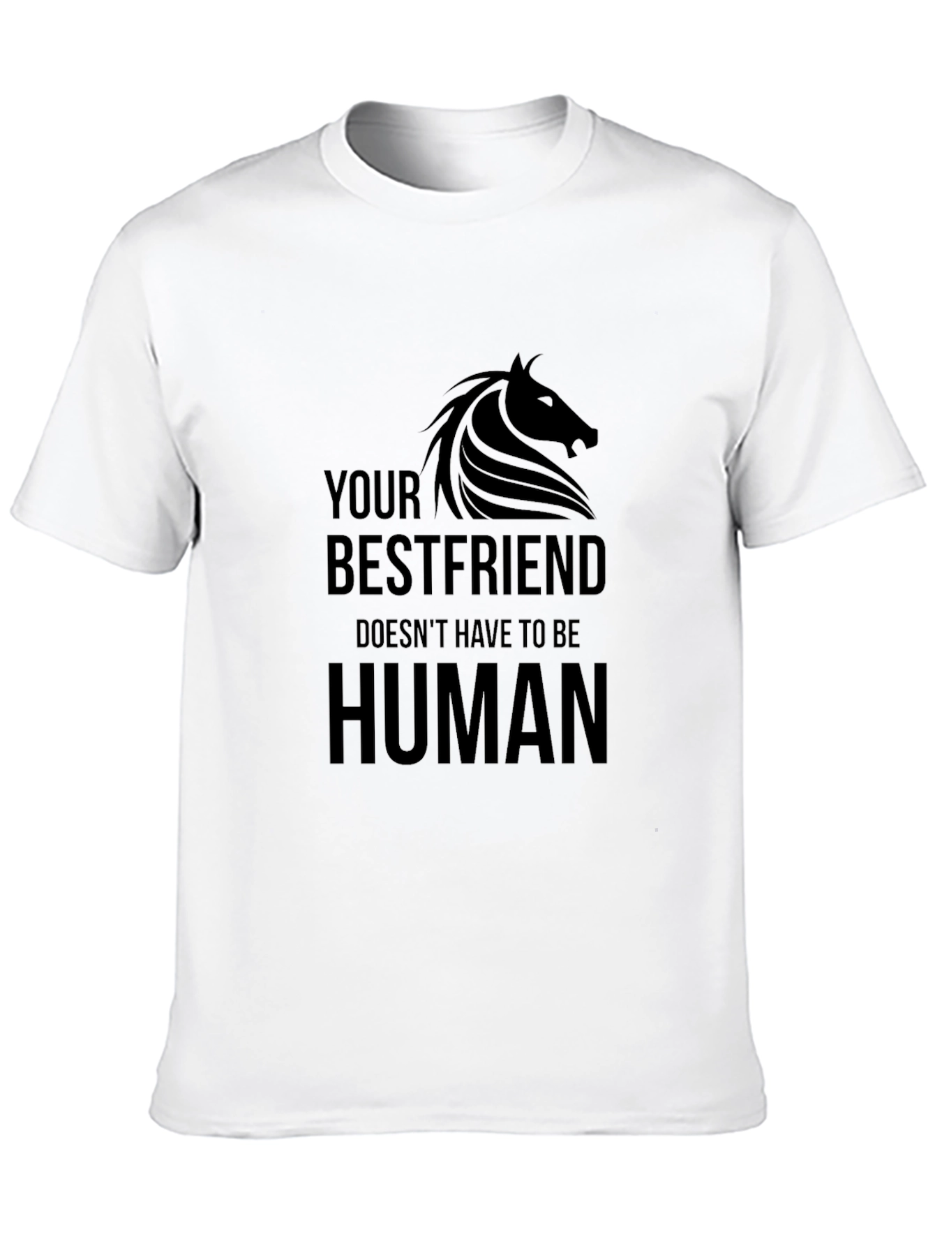 Horse Bestfriend T-Shirt - Animal Lover Tee