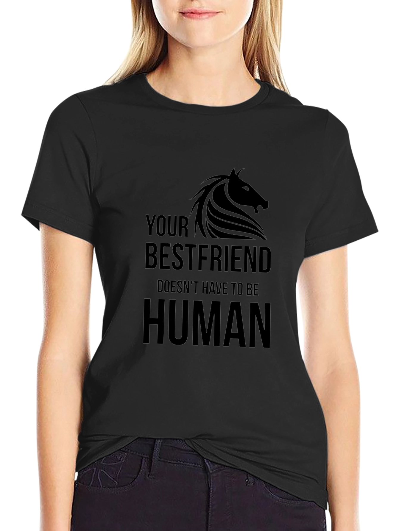 Horse Bestfriend T-Shirt - Animal Lover Tee
