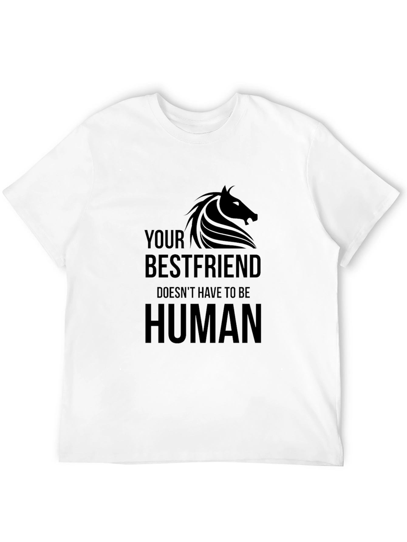 Horse Bestfriend T-Shirt - Animal Lover Tee