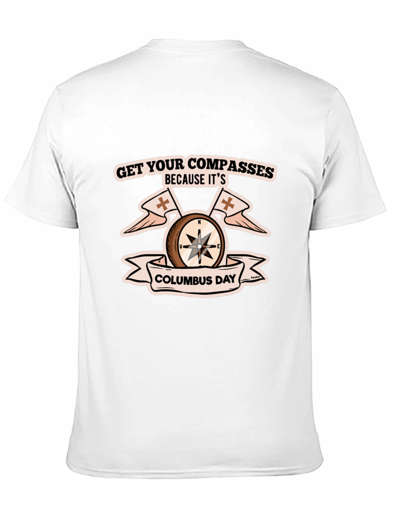 Columbus Day Compass T-Shirt
