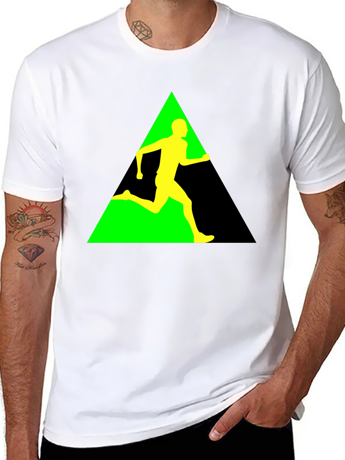 Runner Graphic T-Shirt - Athletic Style