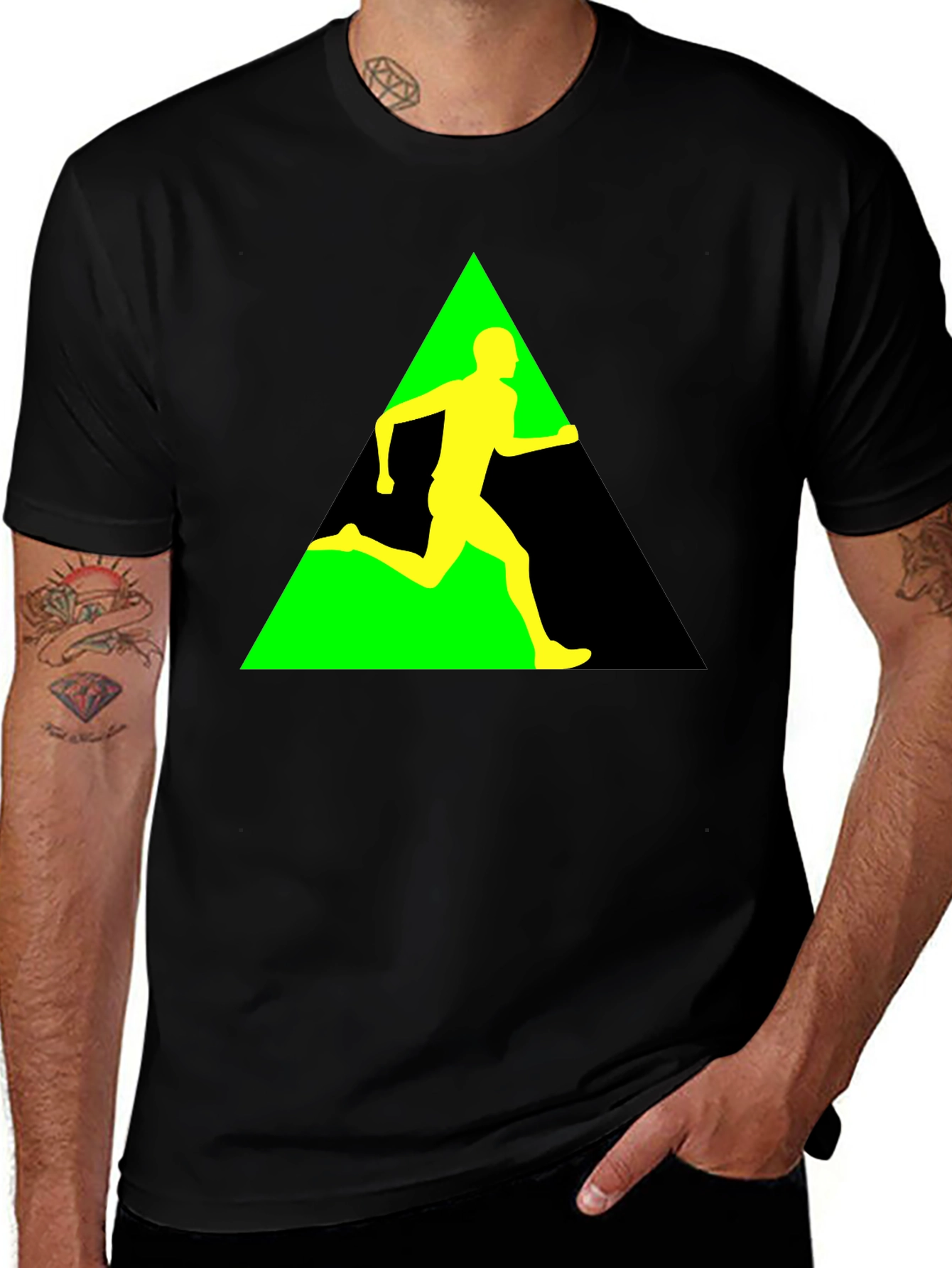 Runner Graphic T-Shirt - Athletic Style