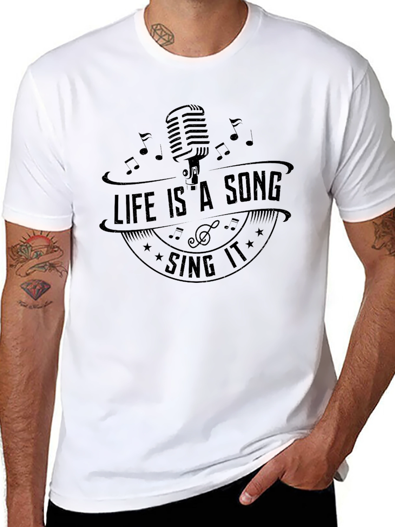 Life Is A Song T-Shirt - Sing It!