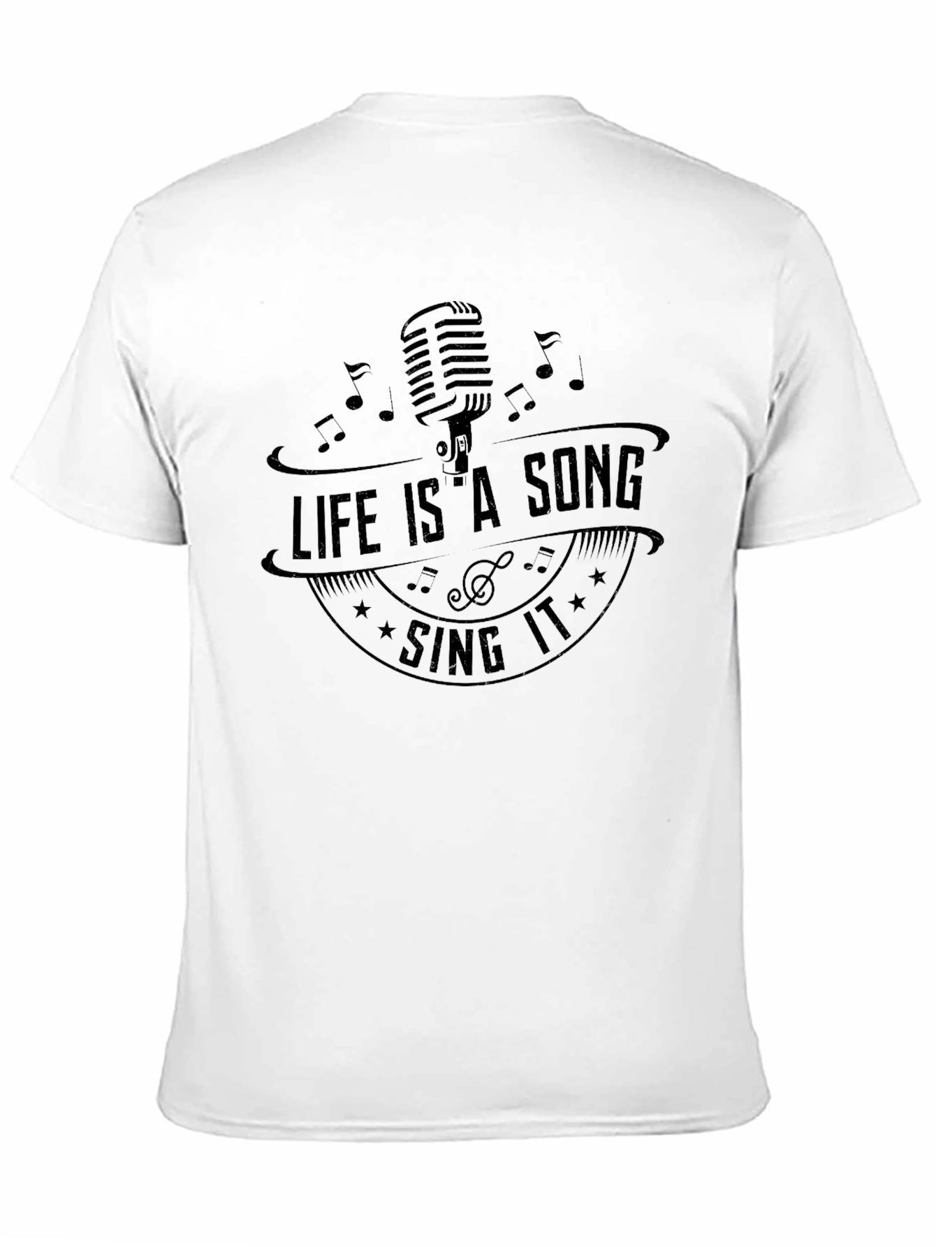 Life Is A Song T-Shirt - Sing It!