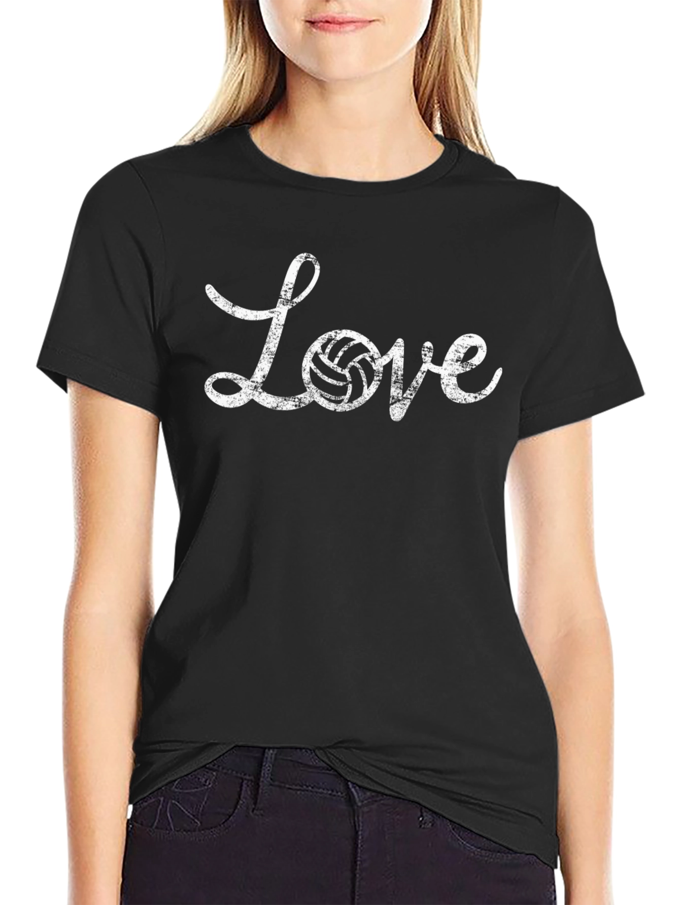 Volleyball Love Graphic T-Shirt