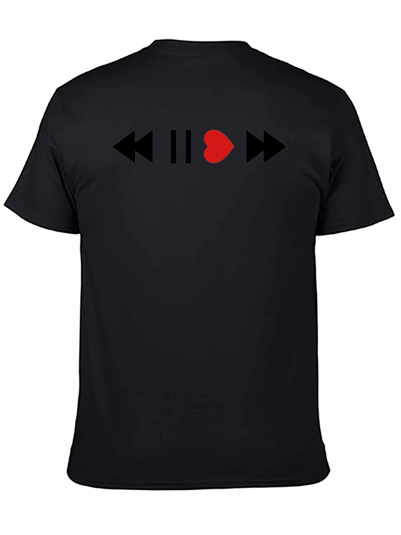Heartbeat Music Graphic Tee - Soft Cotton Blend