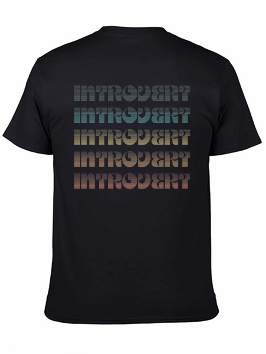 Introvert Retro Style T-Shirt