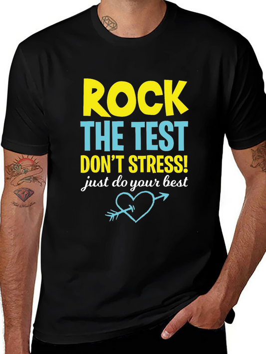 Rock the Test Graphic T-Shirt
