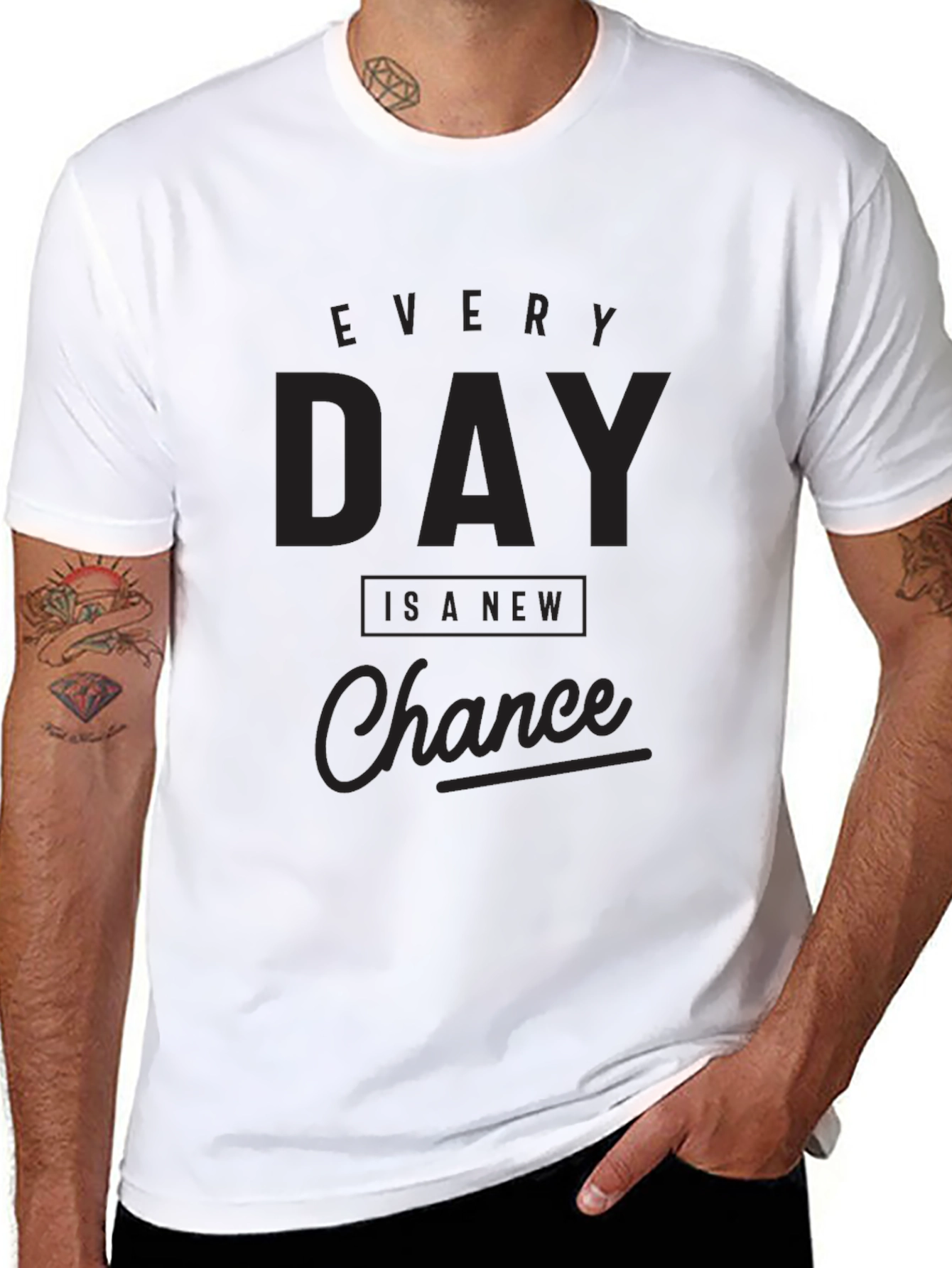 Every Day Is A New Chance Graphic Tee