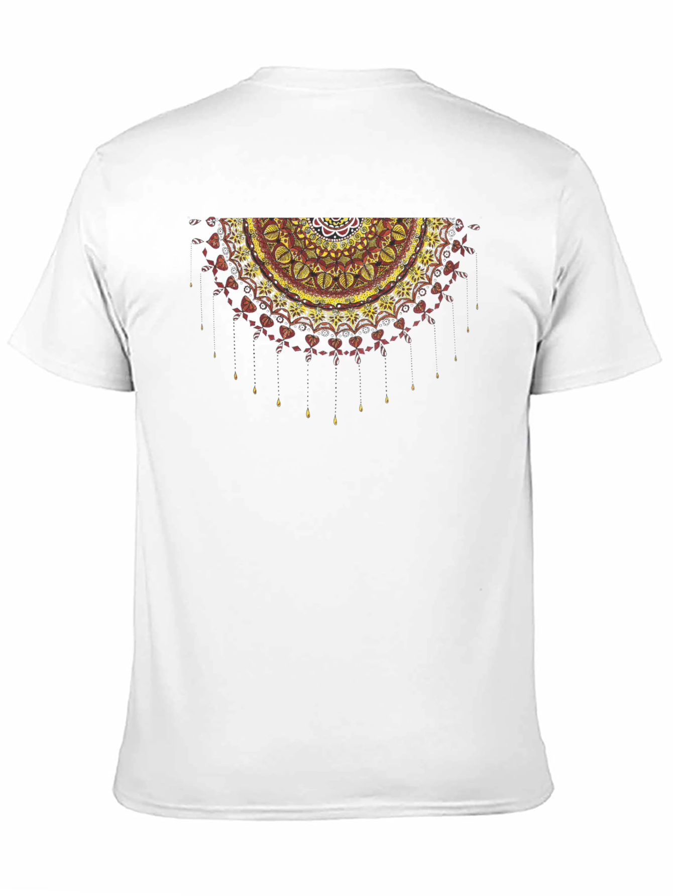 Mandala Graphic Black T-Shirt - Artistic Design