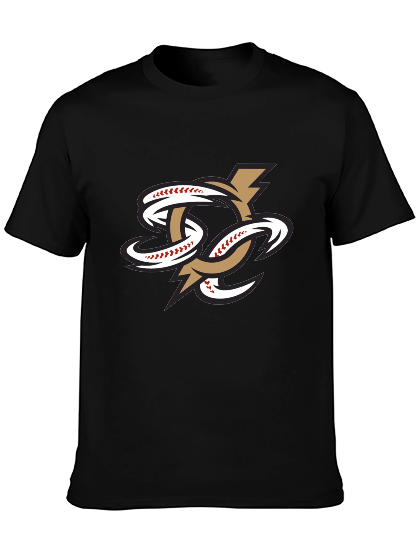 Baseball Logo T-Shirt - Black