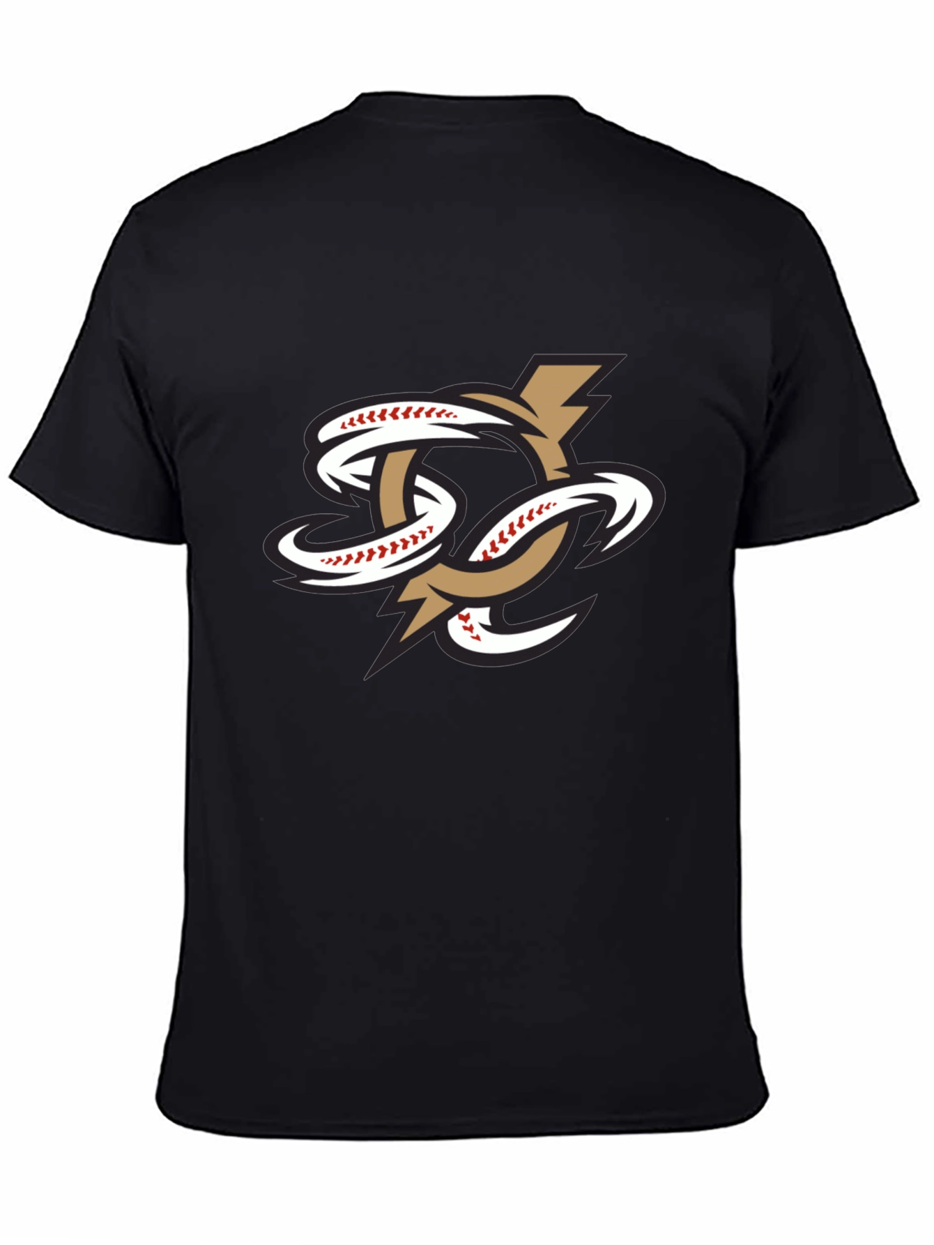 Baseball Logo T-Shirt - Black