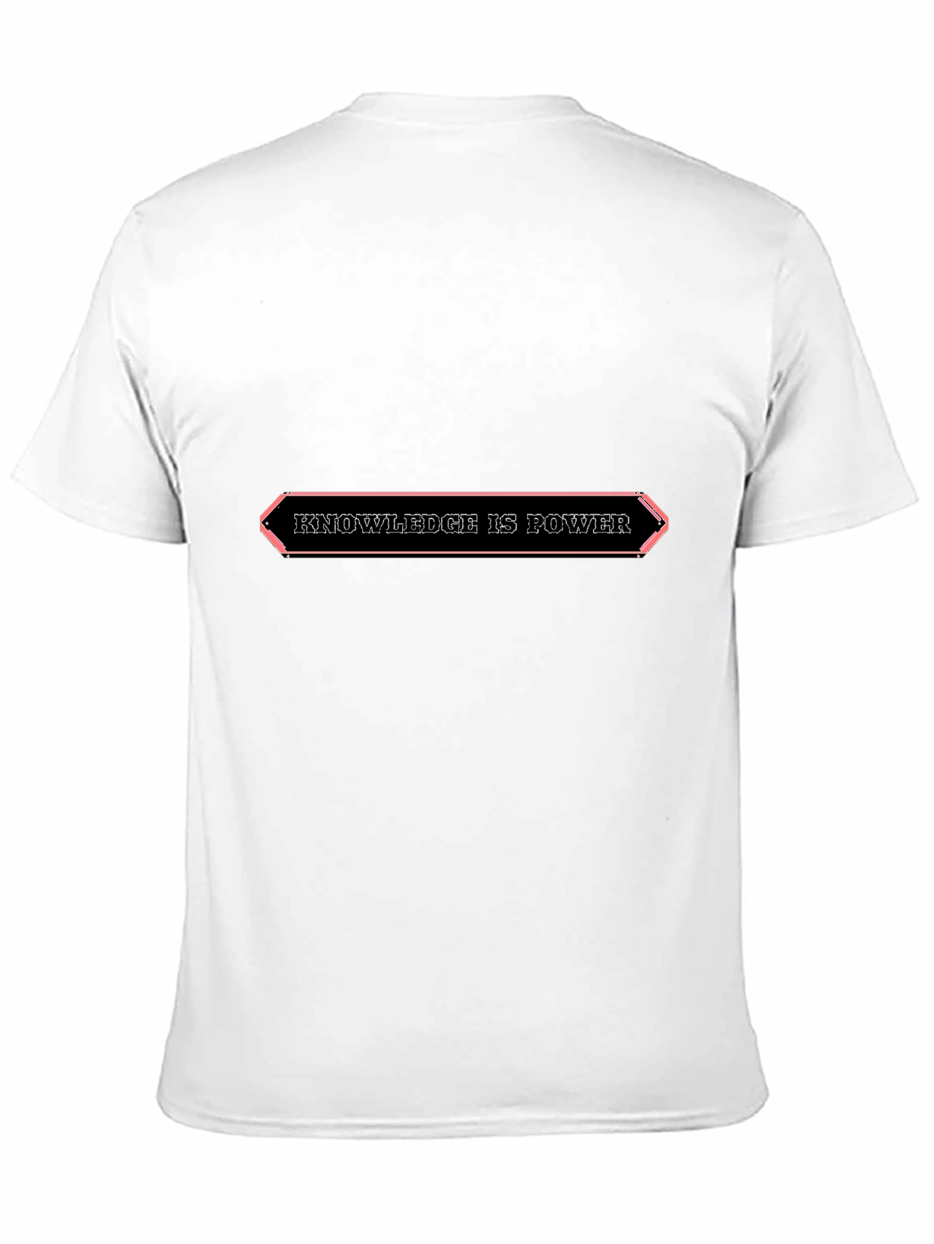 Knowledge is Power Graphic Tee - Black
