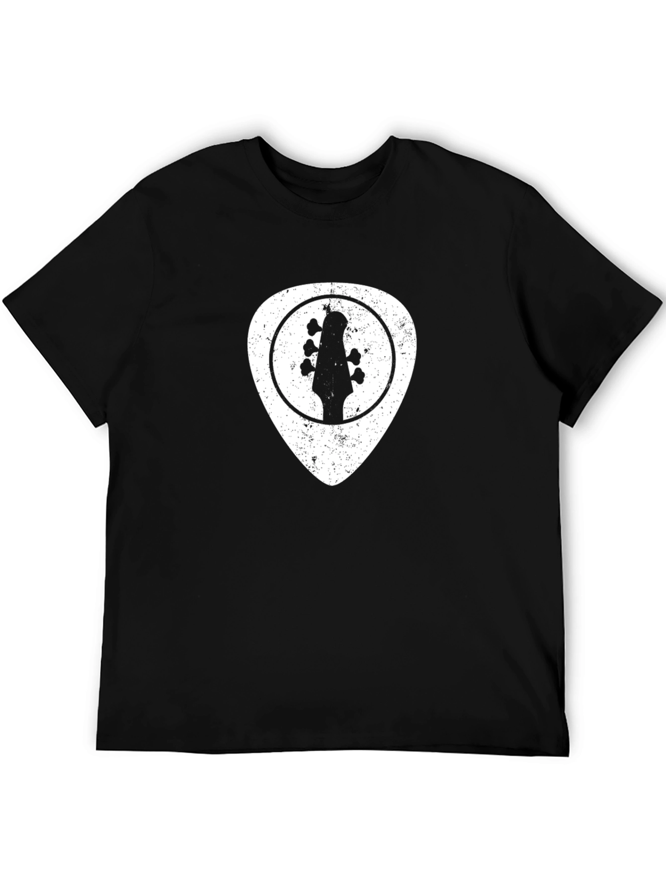 Bass Guitar Pick T-Shirt - Musician Tee