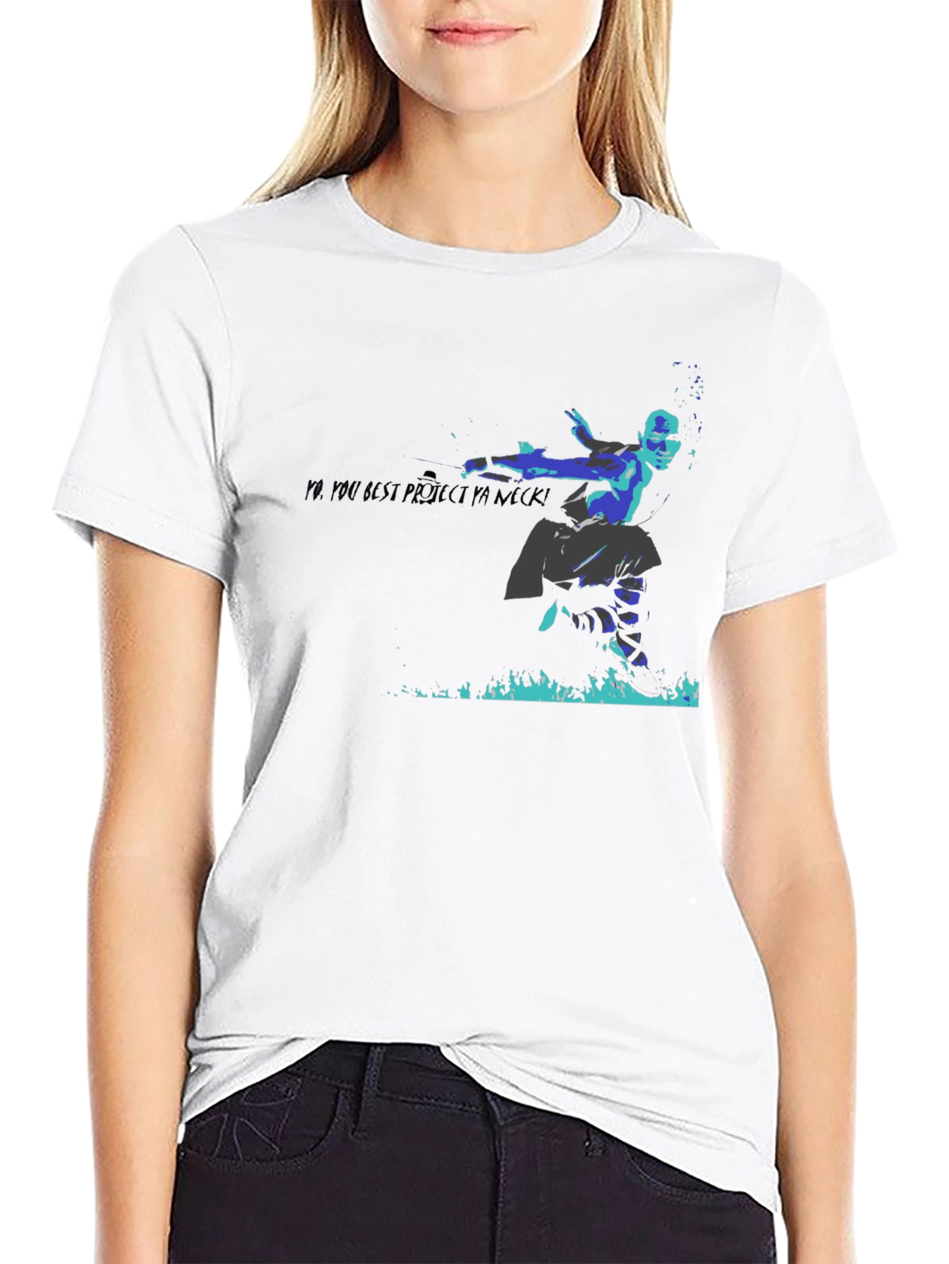 Martial Arts Graphic Tee - Black T-Shirt