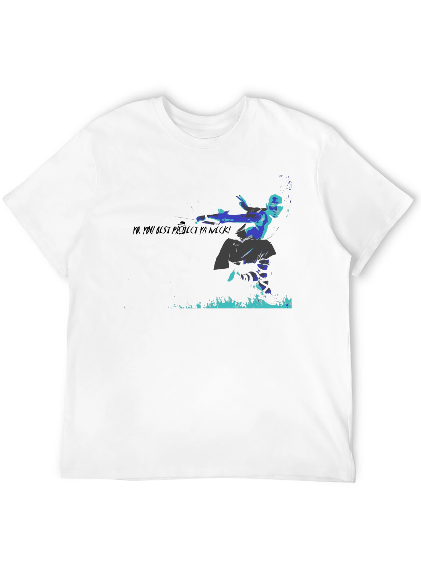 Martial Arts Graphic Tee - Black T-Shirt