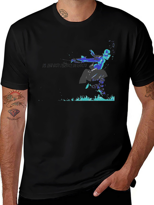 Martial Arts Graphic Tee - Black T-Shirt