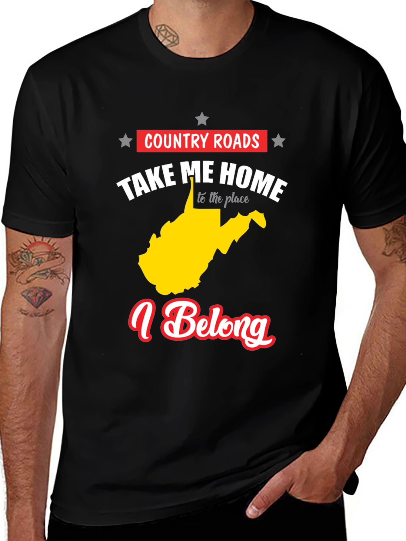 Country Roads Take Me Home T-Shirt