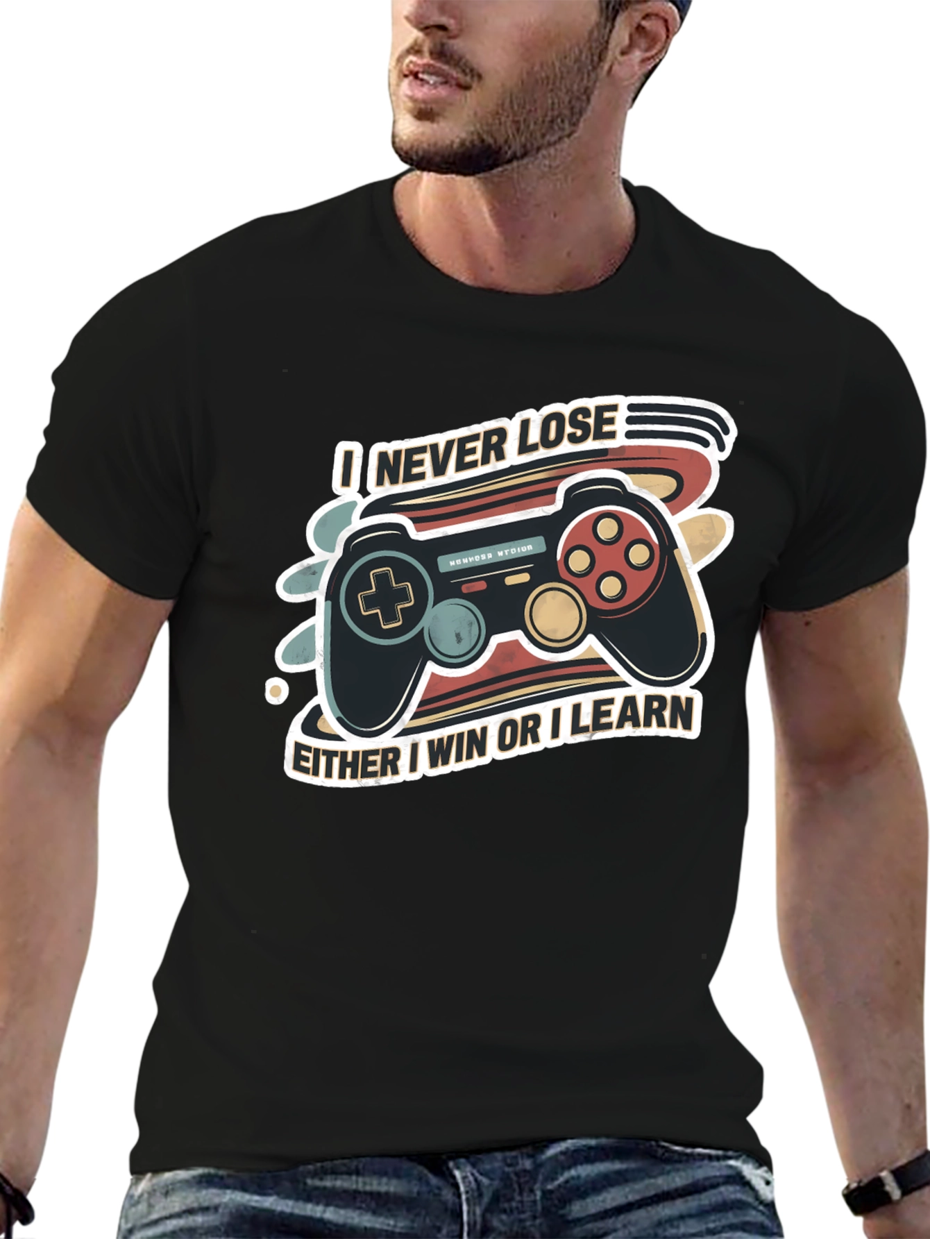 I Never Lose Gaming T-Shirt