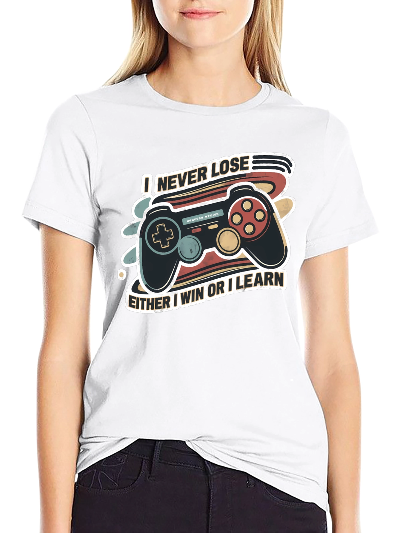 I Never Lose Gaming T-Shirt
