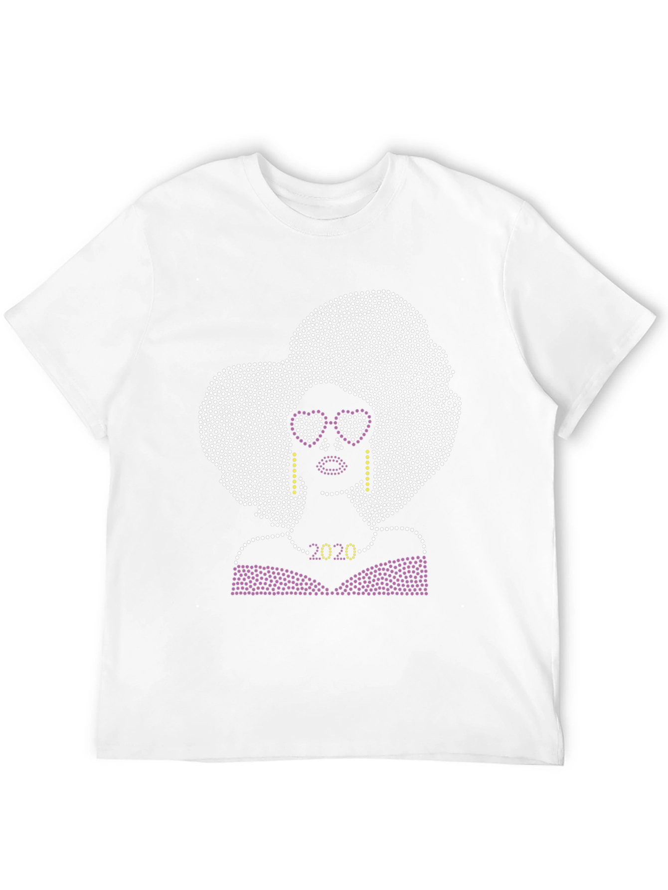 Retro 2020 Rhinestone T-Shirt