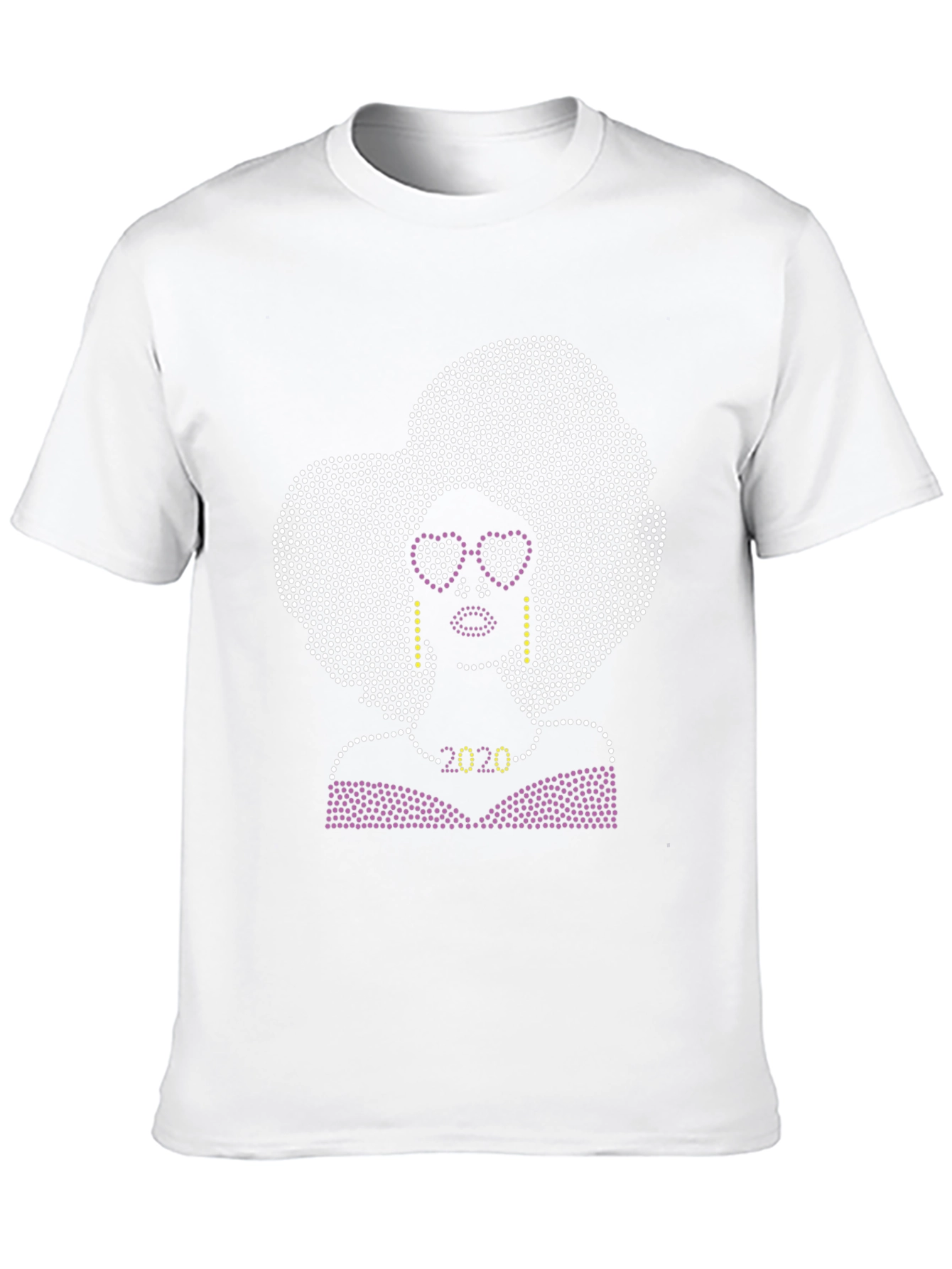 Retro 2020 Rhinestone T-Shirt
