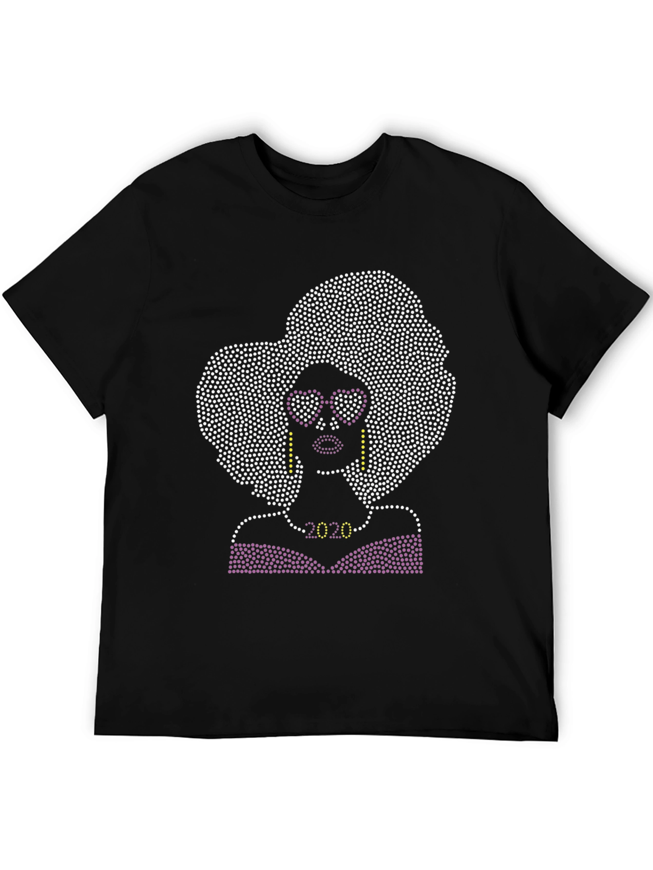 Retro 2020 Rhinestone T-Shirt