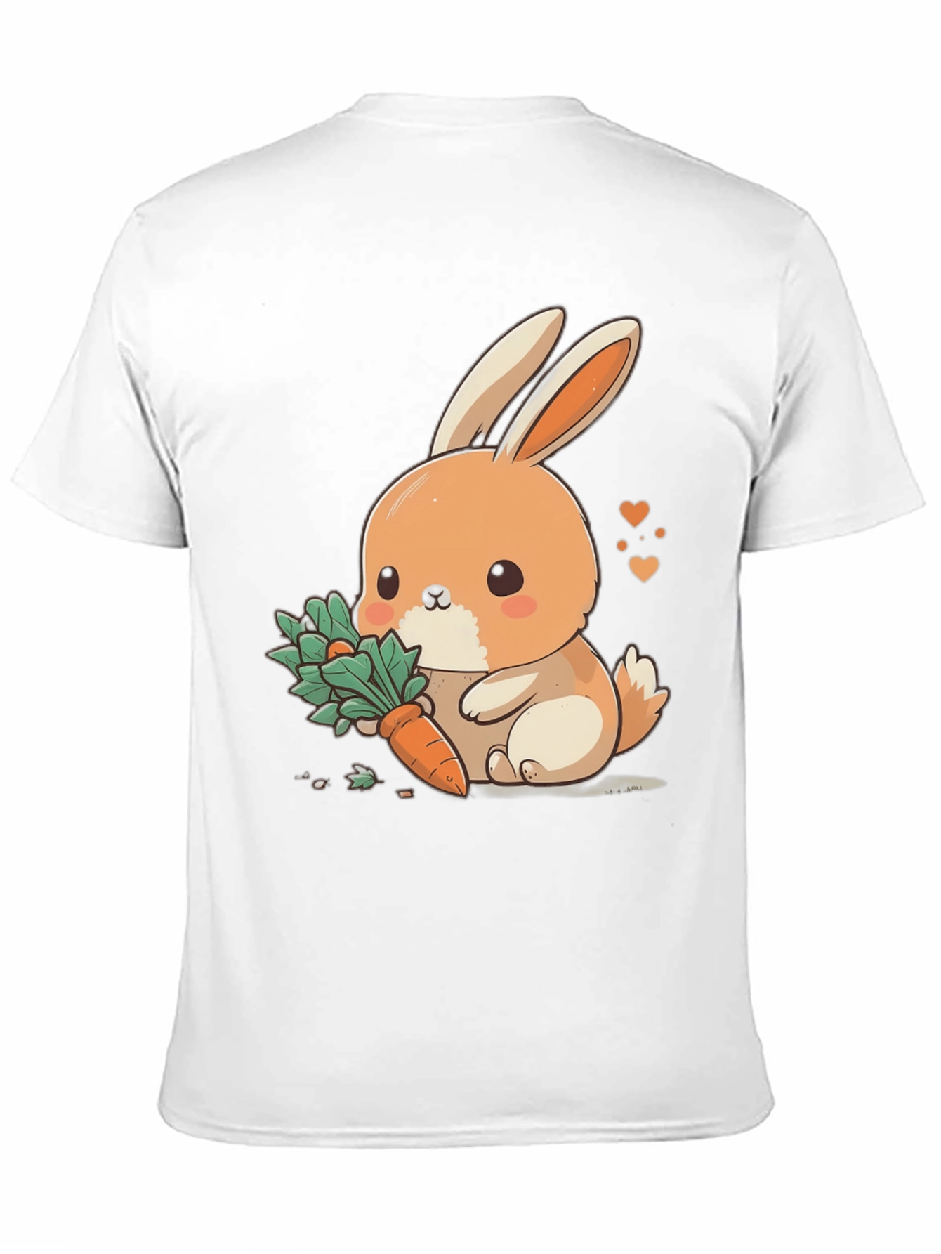 Cute Bunny Carrot Graphic Tee