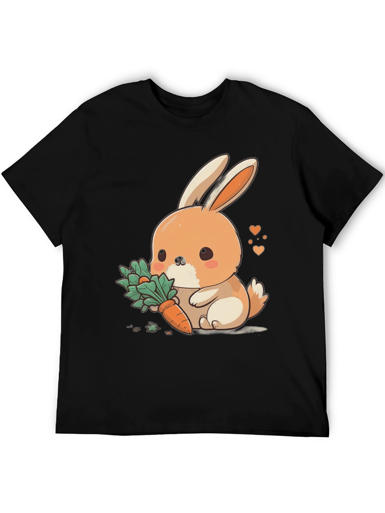 Cute Bunny Carrot Graphic Tee