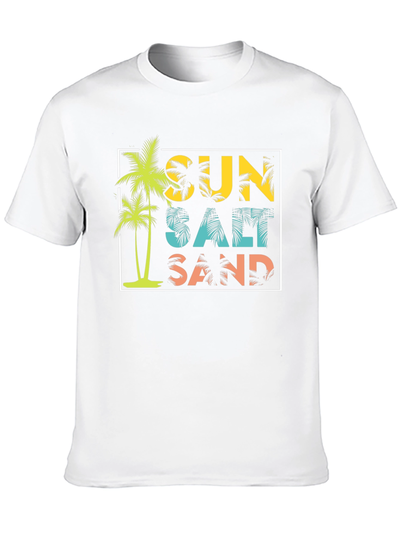 Sun Salt Sand Black T-Shirt