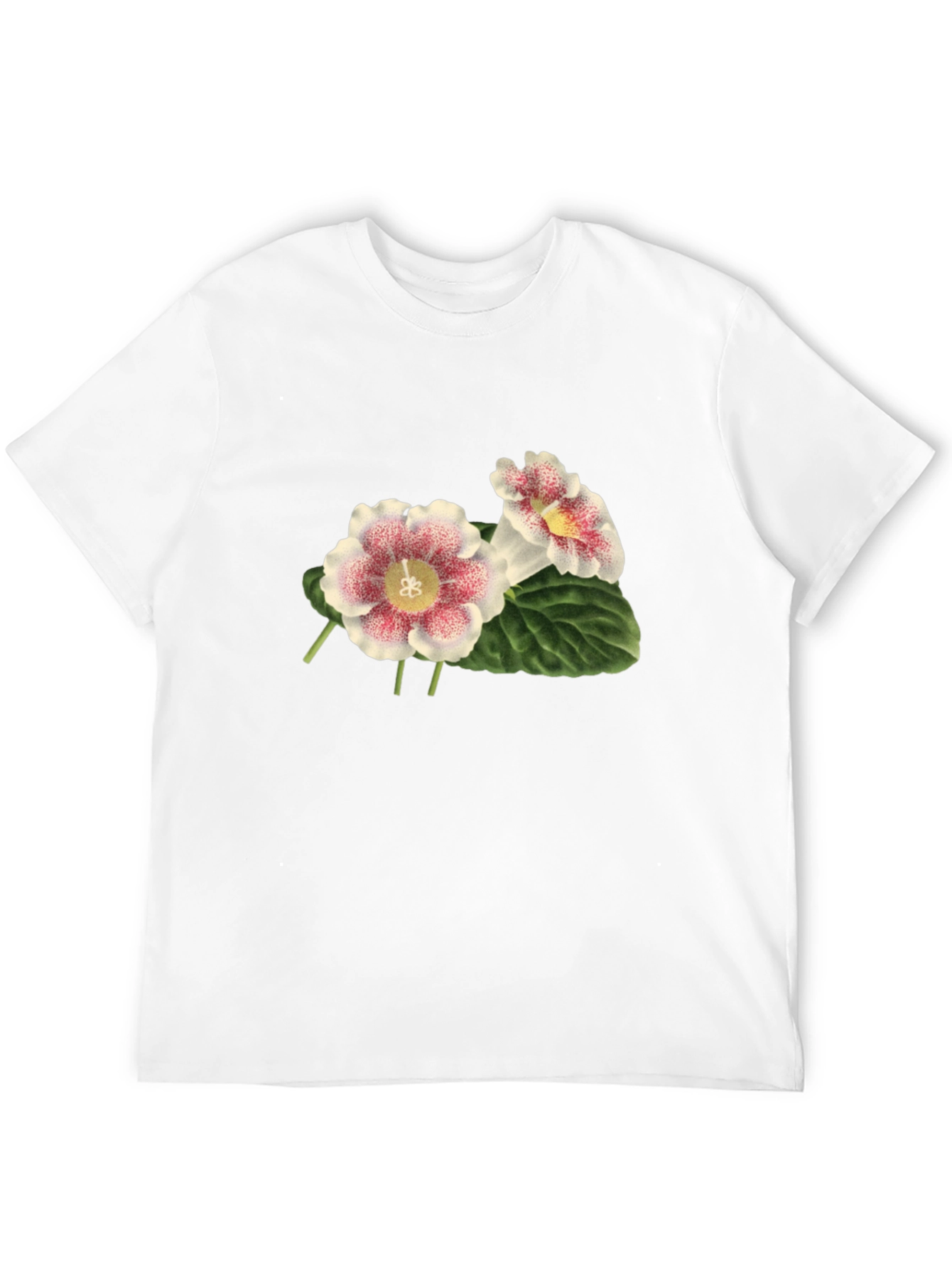 Floral Print Tee - Unique Blossom Design