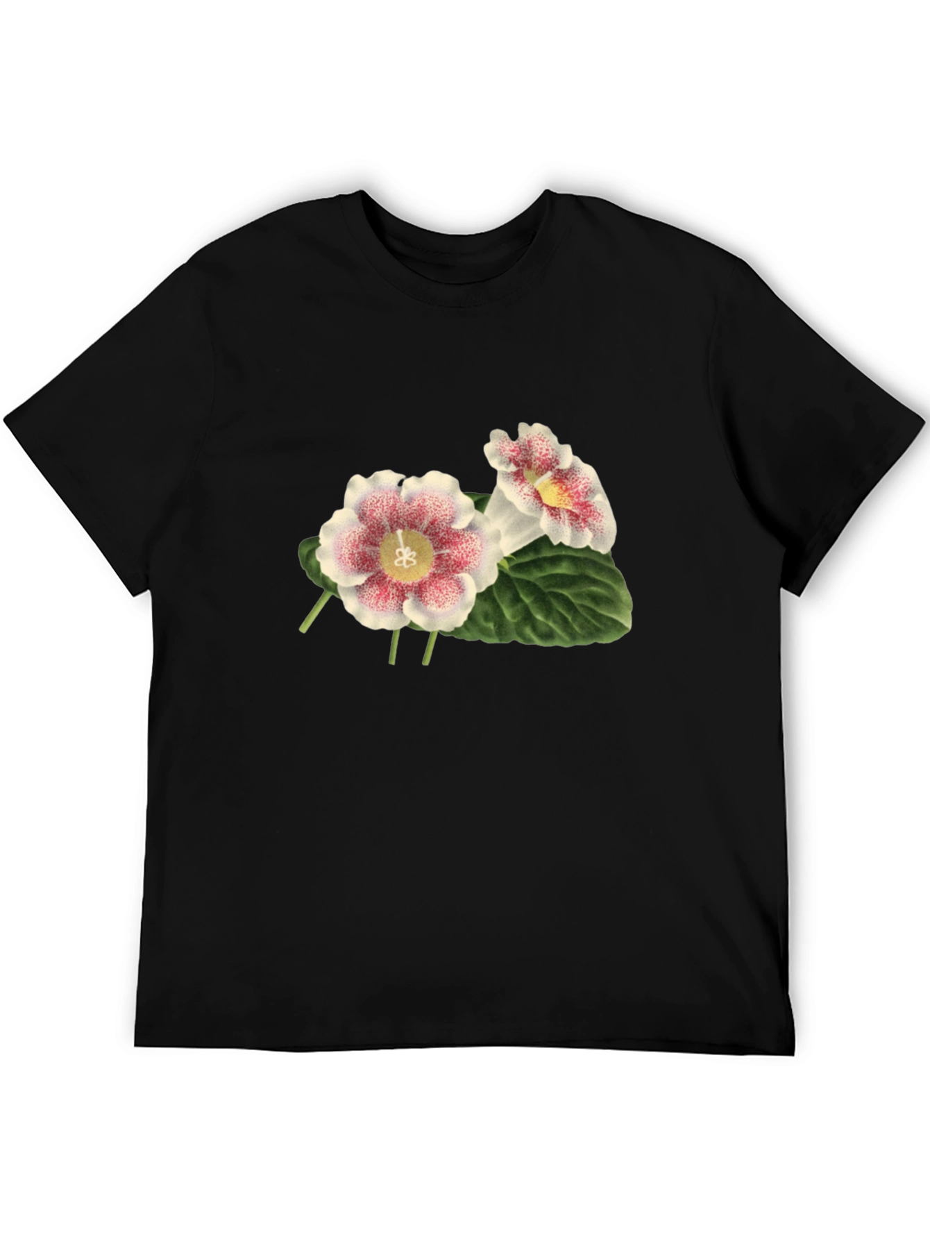 Floral Print Tee - Unique Blossom Design