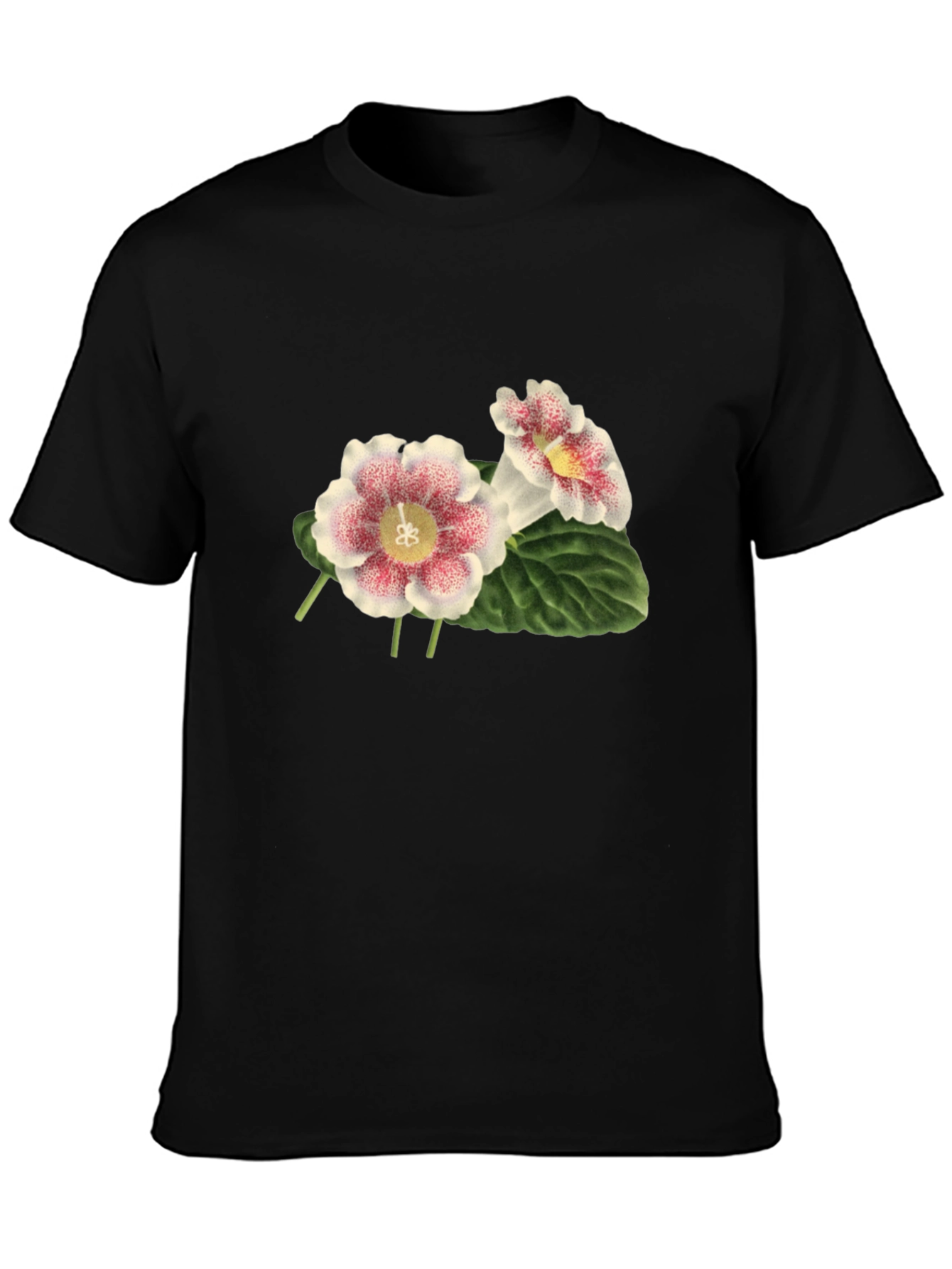 Floral Print Tee - Unique Blossom Design