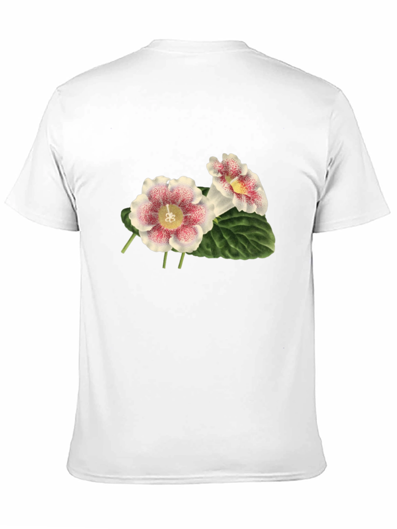 Floral Print Tee - Unique Blossom Design