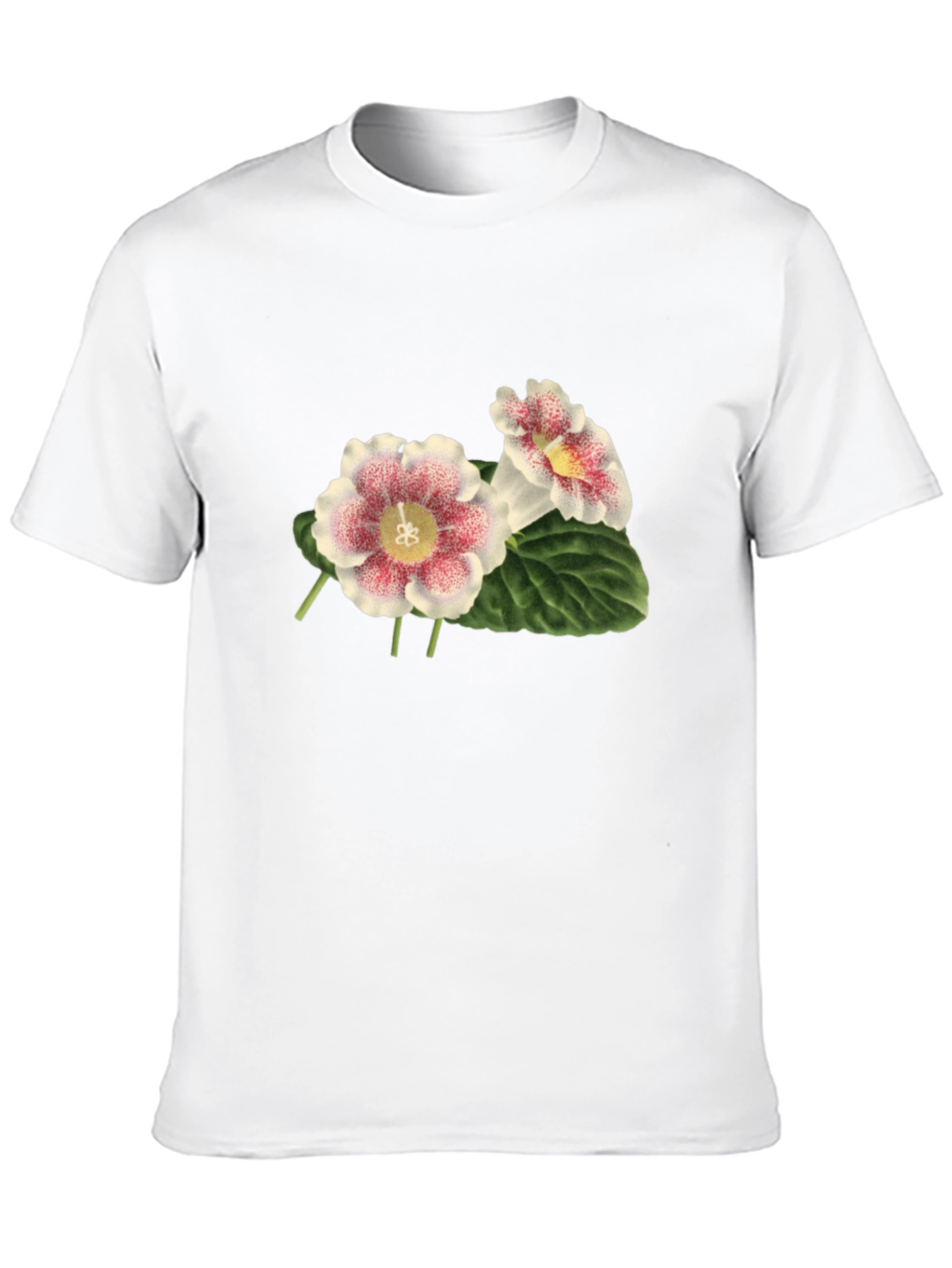 Floral Print Tee - Unique Blossom Design