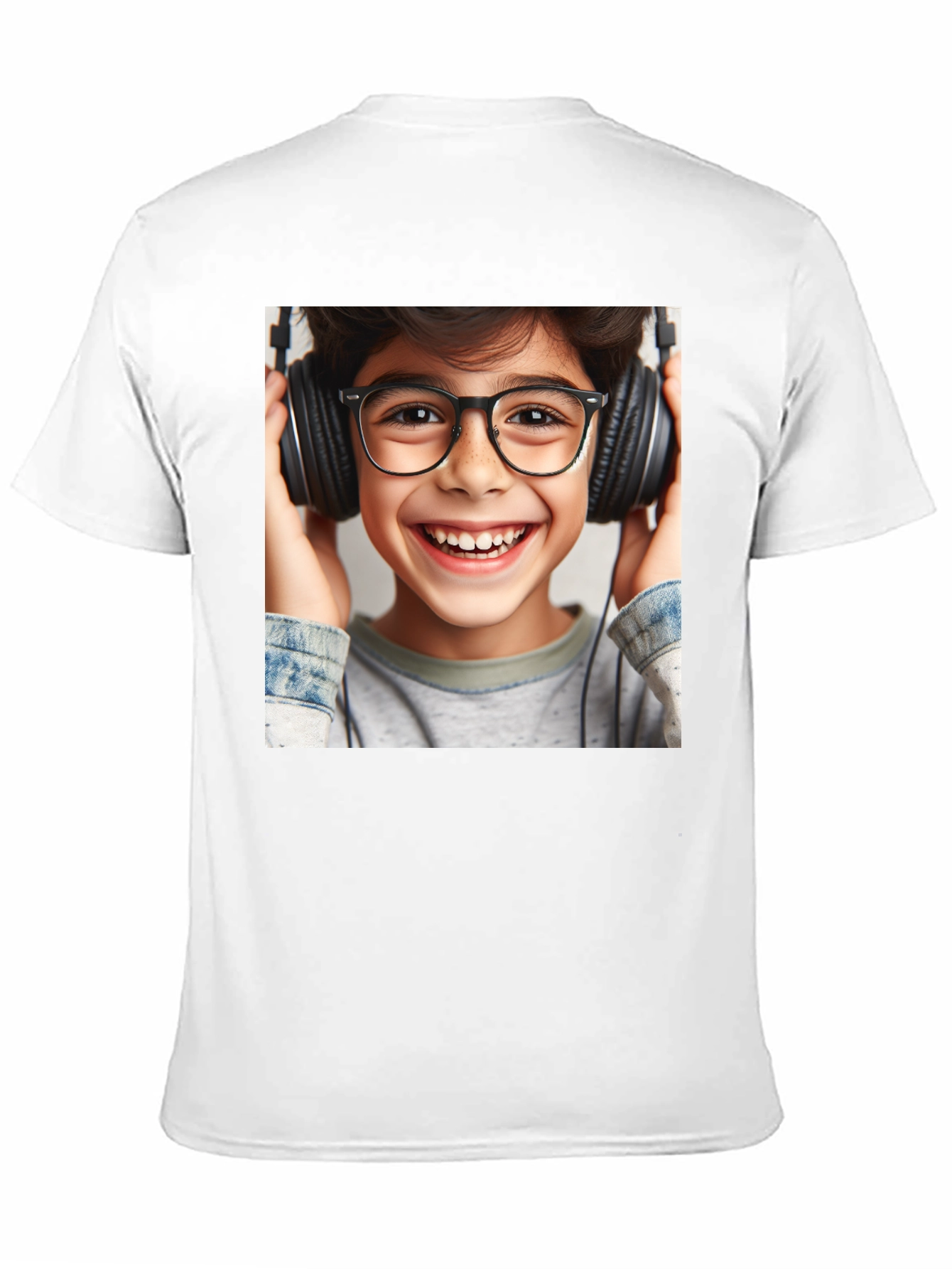 Boy with Headphones T-Shirt