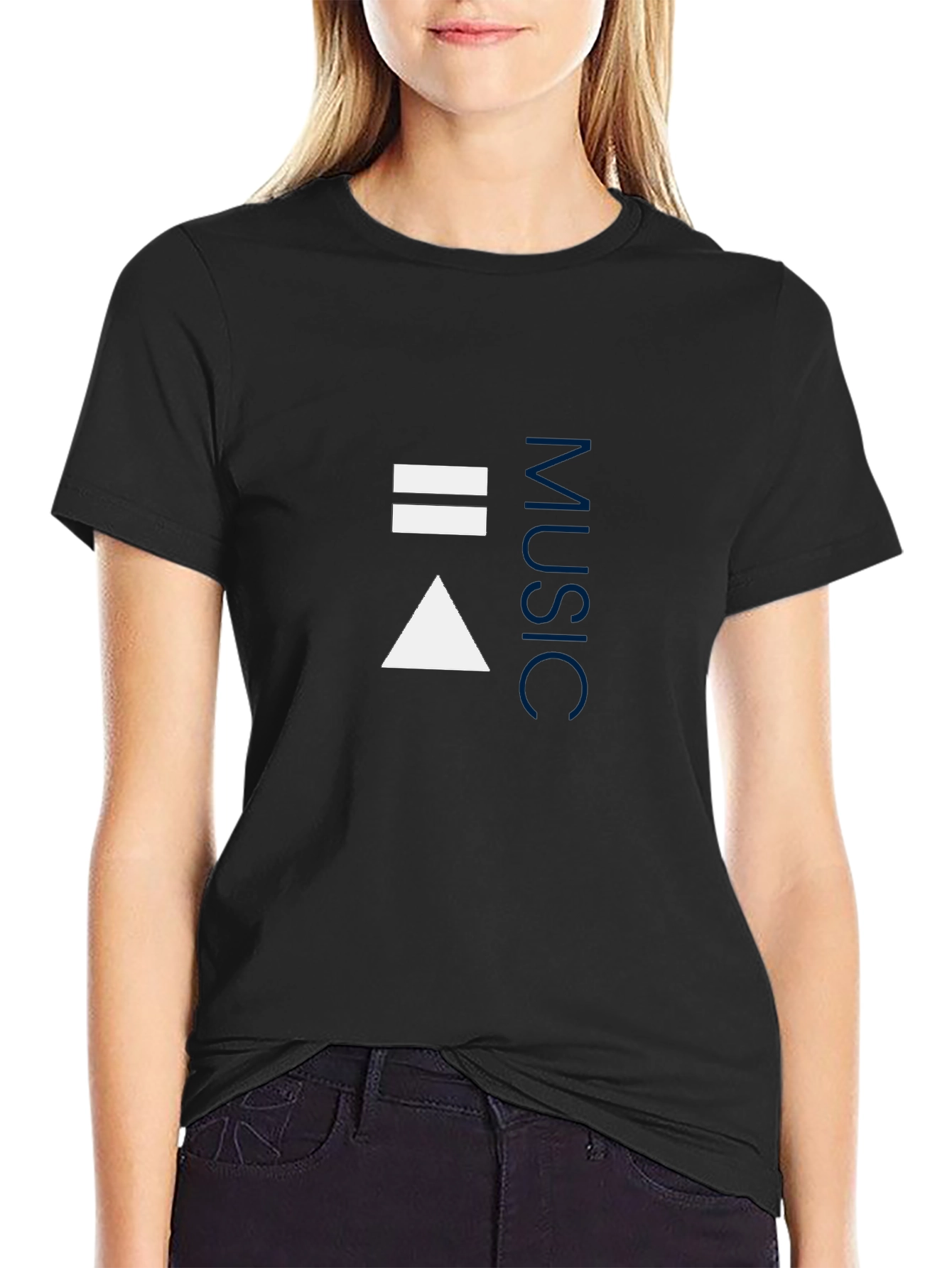 Black Music Graphic T-Shirt
