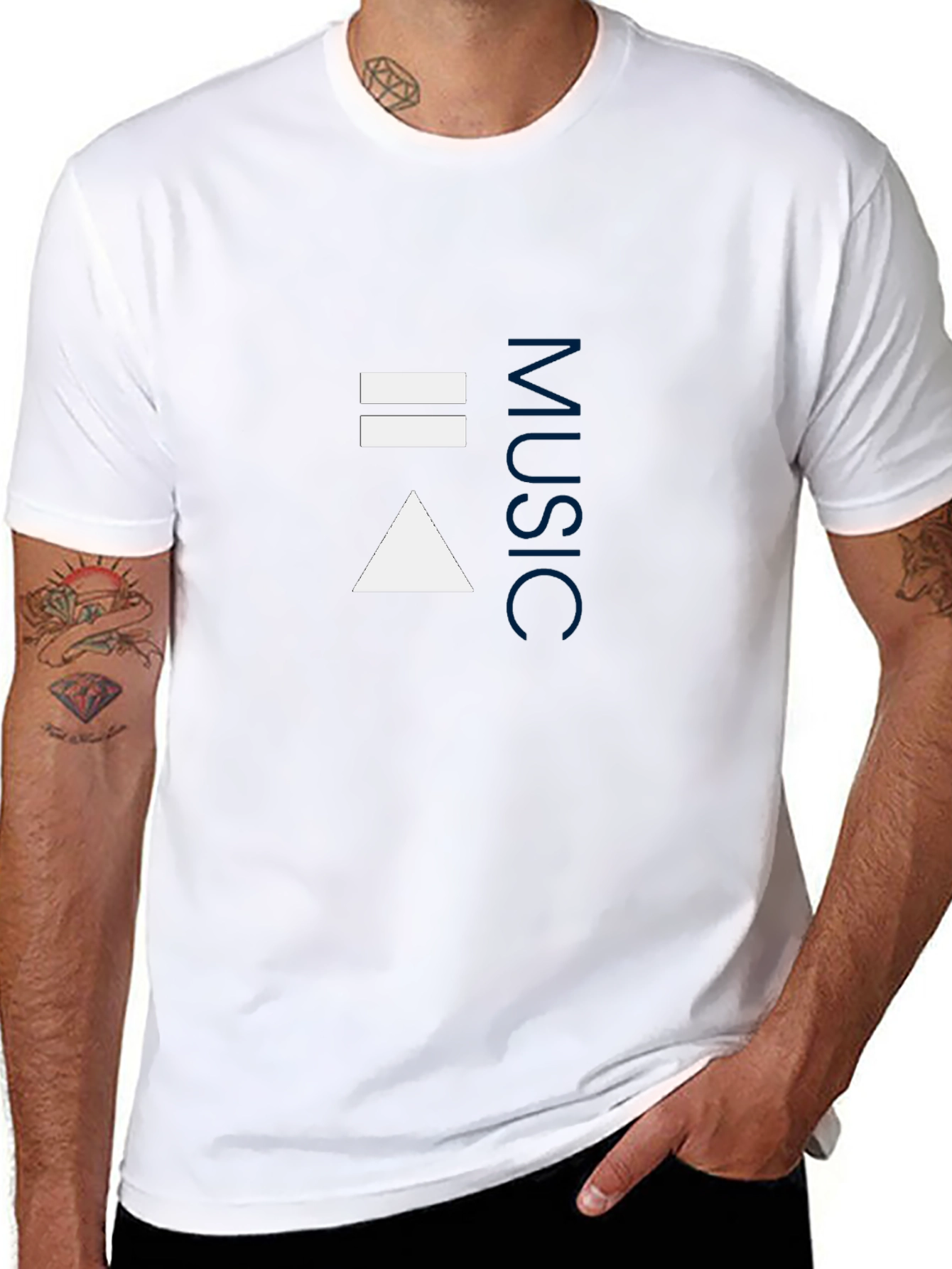 Black Music Graphic T-Shirt