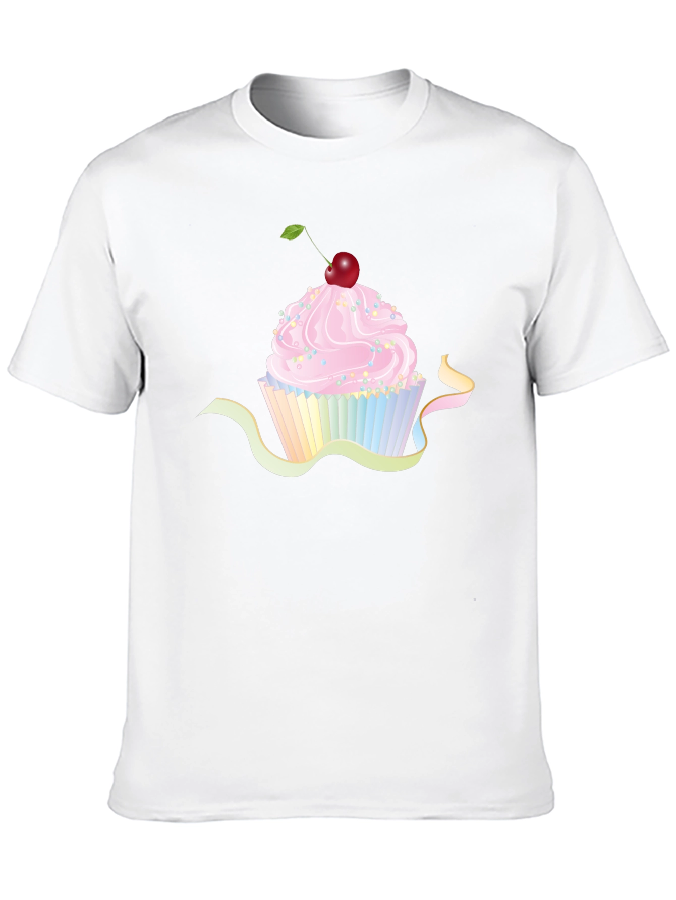 Cupcake Graphic Black T-Shirt