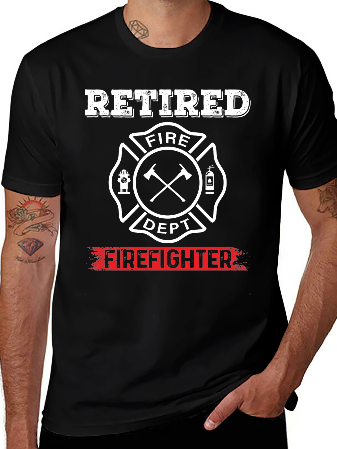 Retired Firefighter T-Shirt